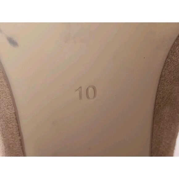 Franco Fortini Women's Brown Suede Zipper Block Heel Boots  Size 10 - Picture 11 of 11